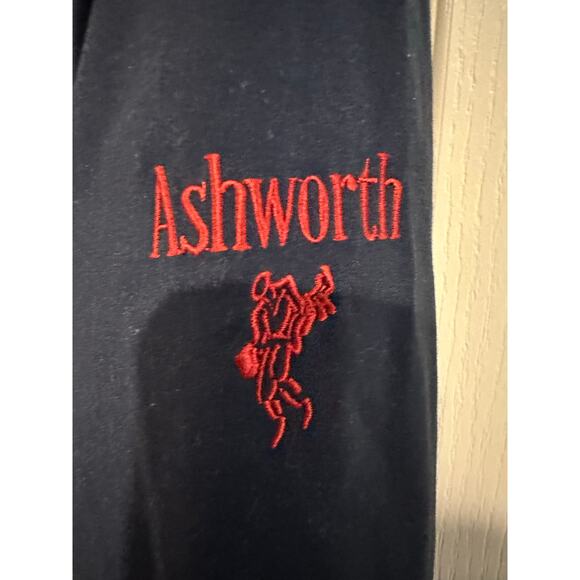 Ashworth pullover jacket mens xl Navy - Picture 2 of 4